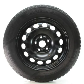Skoda Octavia NX Winterräder Stahl Semperit 205/60R16 92H DOT24 5Q0601027BQ - Bild 2