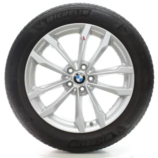 BMW X3 G01 X4 G02 Winterräder V-Speiche 691 Michelin 245/50R19 DOT23 6877325 - Bild 4