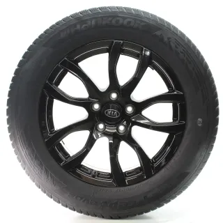 KIA Sportage QL Winterräder 5-Doppelspeichen Schwarz Hankook 225/60R17 KBA50506 - Bild 1