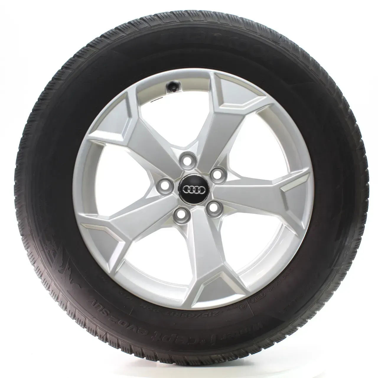 Audi Q3 F3 Winterräder 5-Arm-Secare-Design Hankook 215/65R17 DOT24 83A601025AL - Bild 1