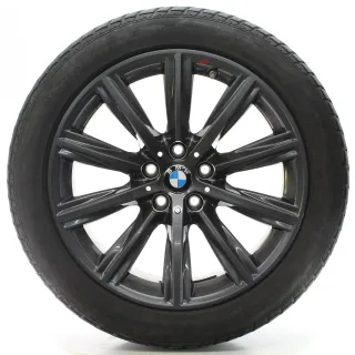 BMW 5er G30 G31 Winterräder V-Speiche 684 Goodyear 245/45R18 100V 6874441 - Bild 1