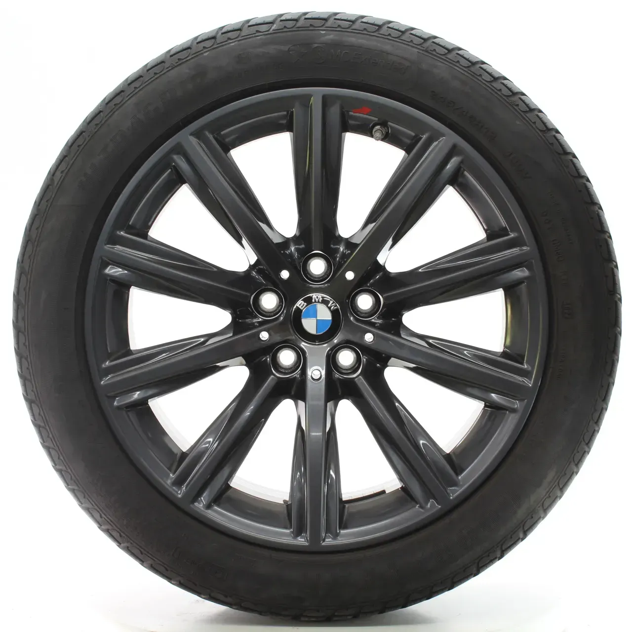 BMW 5er G30 G31 Winterräder V-Speiche 684 Goodyear 245/45R18 100V 6874441 - Bild 1