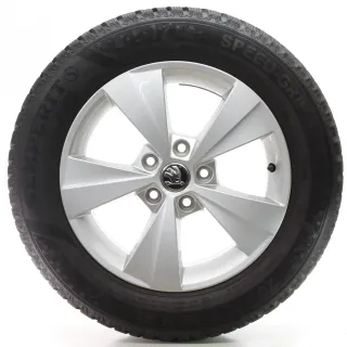 Skoda Octavia IV NX Winterräder Velorum Semperit 205/60R16 DOT25 5E3601025BE - Bild 1