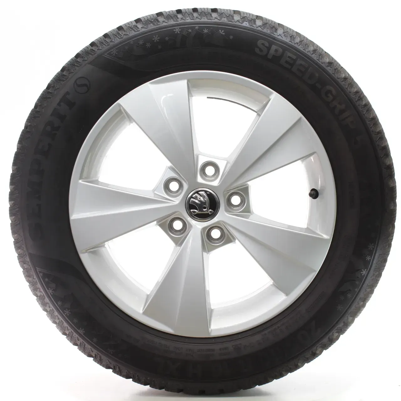 Skoda Octavia IV NX Winterräder Velorum Semperit 205/60R16 DOT25 5E3601025BE - Bild 1