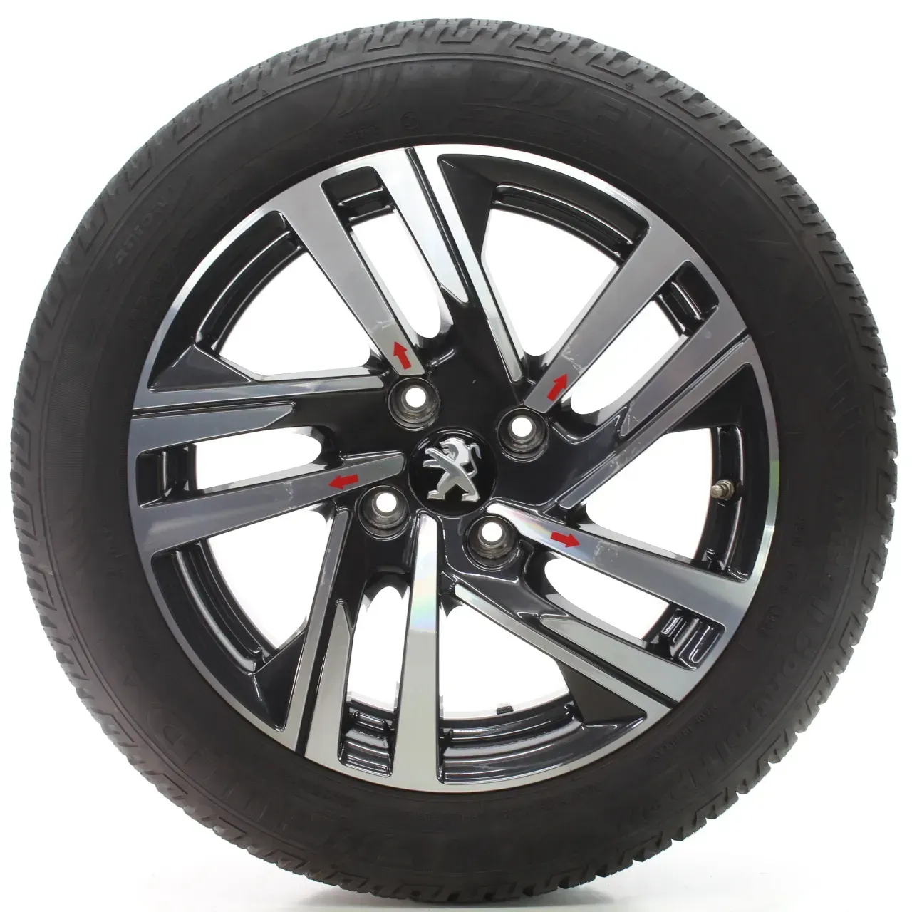 Peugeot 208 II UB P21 Winterräder Schwarz Glanz Fulda 195/55R16 9825165280 - Bild 1