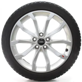 Audi A4 S4 8W Winterräder 5-V-Speichen Design 225/45R18 95H DOT22 8W0601025ED - Bild 3