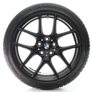 BMW 1er F40 2er F44 Winterräder M Y-Speiche 554 Conti 225/40R18 DOT25 8092354 - Bild 1
