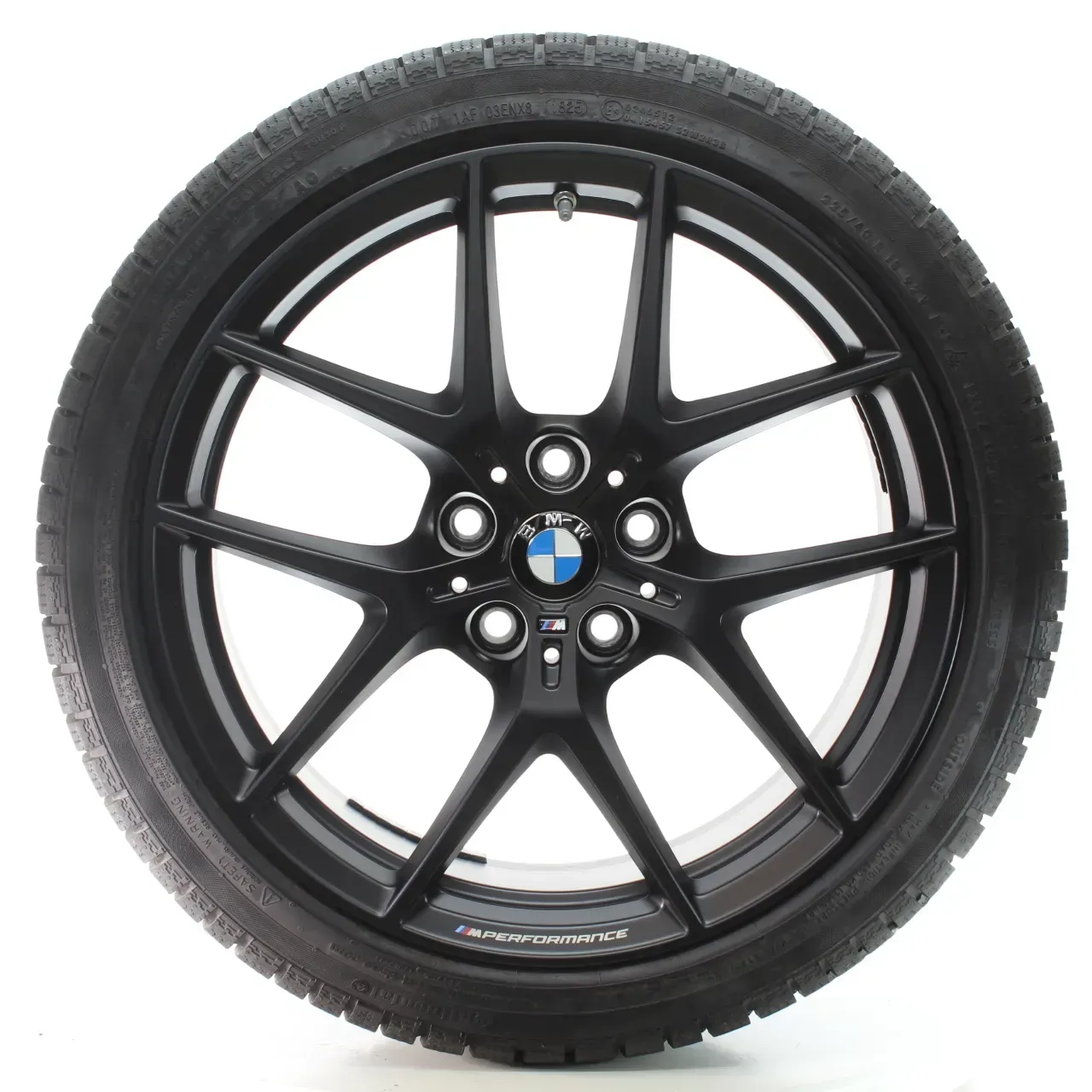 BMW 1er F40 2er F44 Winterräder M Y-Speiche 554 Conti 225/40R18 DOT25 8092354 - Bild 1