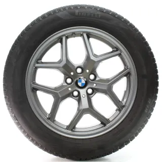 BMW 5er G60 G61 Winterräder Y-Speiche 932 Pirelli 225/55R18 102H DOT25 5A324D5 - Bild 4