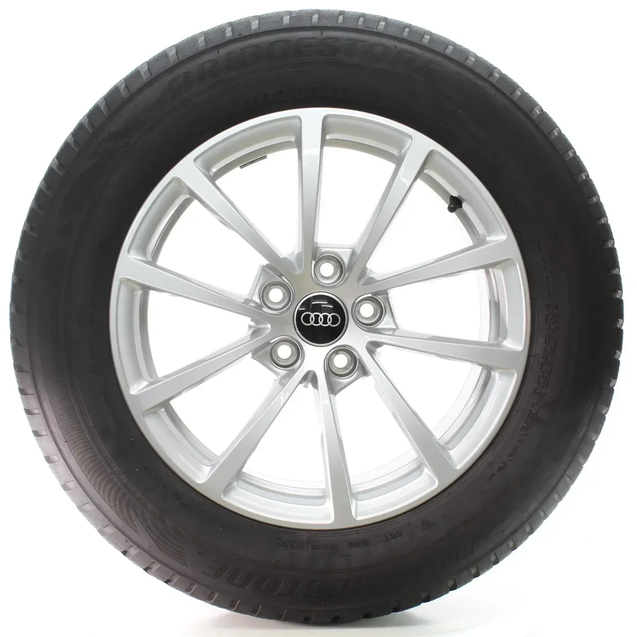 Audi A6 S6 F2 C8 Winterräder 10-Speichen Bridgestone 225/60R17 DOT24 4K0601025 - Bild 1