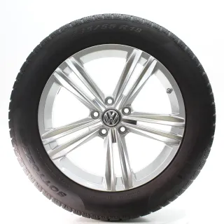 VW Tiguan II AD1 BJ2 Winterräder Sebring Pirelli 235/55R18 104H 5NA601025M - Bild 3