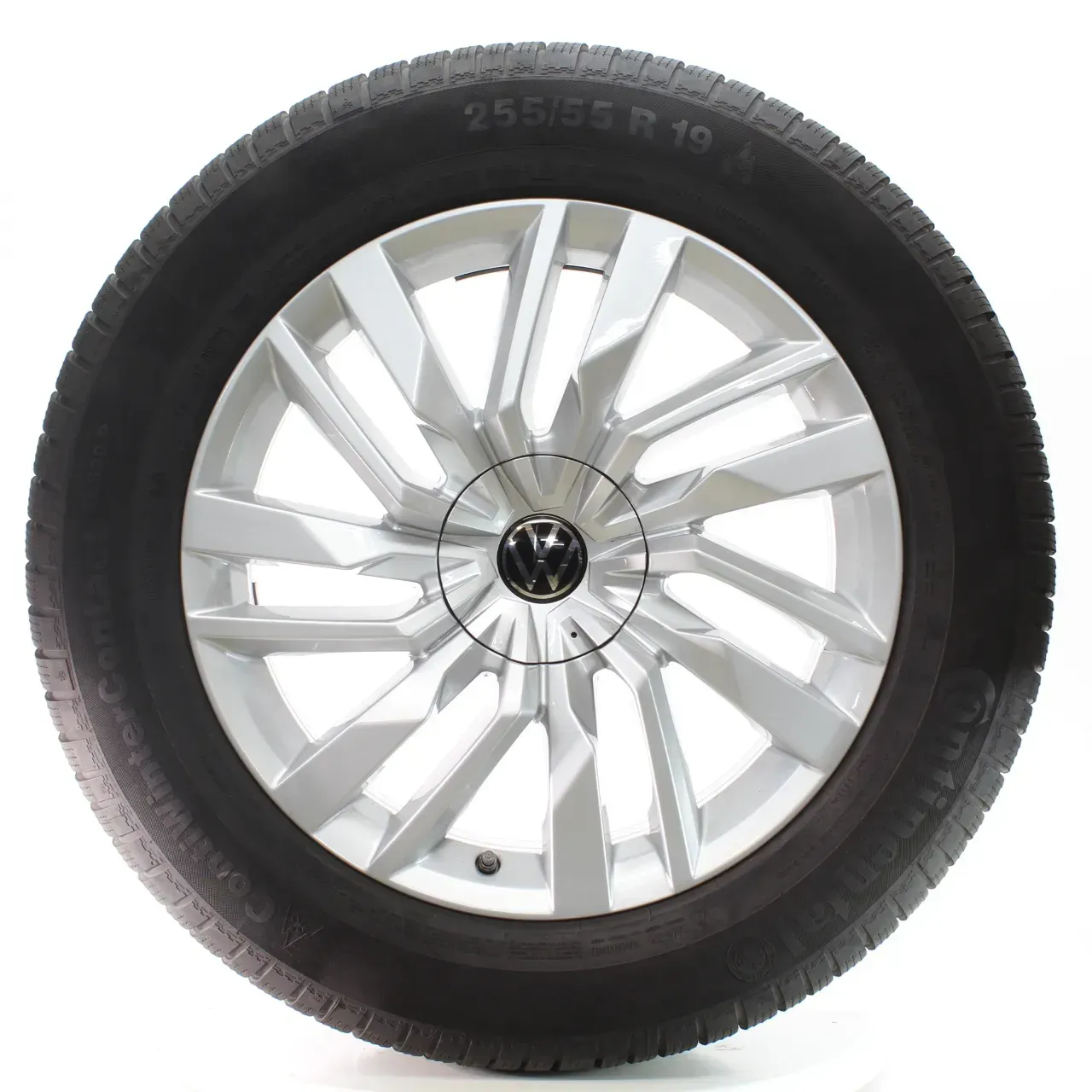 VW Touareg CR7 Winterräder Osorno Continental 255/55R19 111H DOT25 760601025E - Bild 1