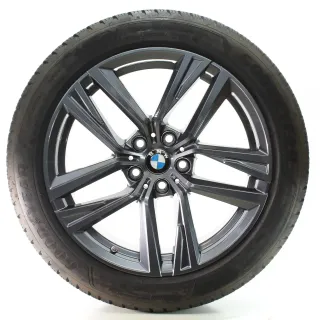 BMW 4er GC i4 G26 Winterräder Doppelspeiche 853 Goodyear 245/45R18 DOT24 6898768 - Bild 3