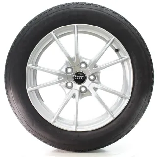 Audi A5 FU B10 Winterräder 5-Doppelspeichen Goodyear 215/55R17 DOT24 8B3601025A - Bild 3