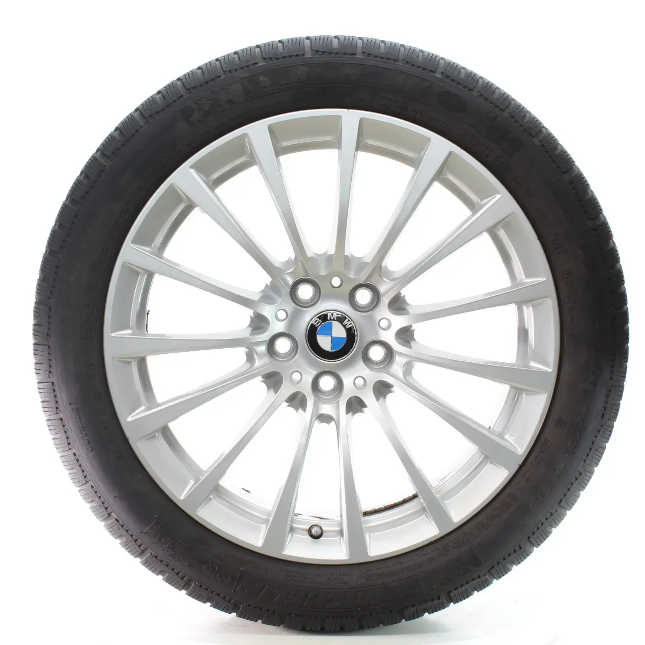 BMW 5er G30 G31 Winterräder Vielspeiche 619 Michelin 245/45R18 DOT24 6861224 - Bild 1