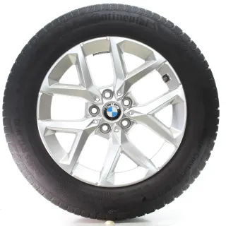 BMW X1 U11 X2 U10 Winterräder Y-Speiche 896 Continental 205/65R17 100H 6898299 - Bild 1