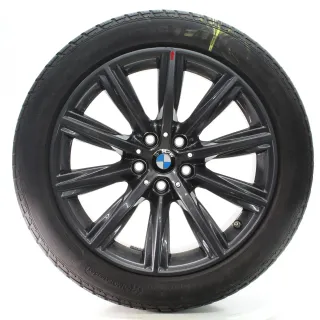 BMW 5er G30 G31 Winterräder V-Speiche 684 Orbitgrey Goodyear 245/45R18 6874441 - Bild 4