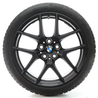 BMW 1er F40 2er GC F44 Winterräder M Y-Speiche 554 Conti 225/40R18 DOT24 8092354 - Bild 2
