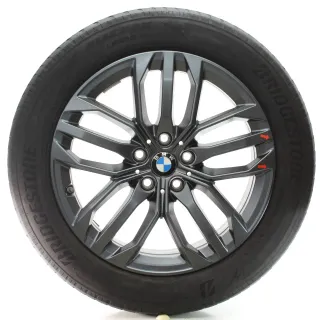 BMW X1 U11 X2 U10 Winterräder Doppelspeiche 879 205/60R18 99H DOT22 6898046 - Bild 4