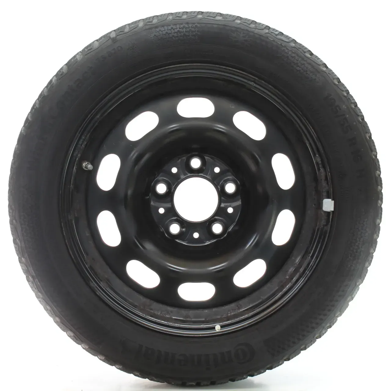 BMW 1er F20 F21 Winterräder Stahl Continental 195/55R16 87H DOT23 6787929 - Bild 1