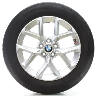 BMW X1 U11 X2 U10 Winterräder Y-Speiche 896 Continental 205/65R17 DOT23 6898299 - Bild 4
