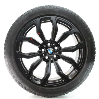 BMW X3 G01 X4 G02 Winterräder Y-Speiche 695 Pirelli 245/45-275/40R20 6881208-9 - Bild 1