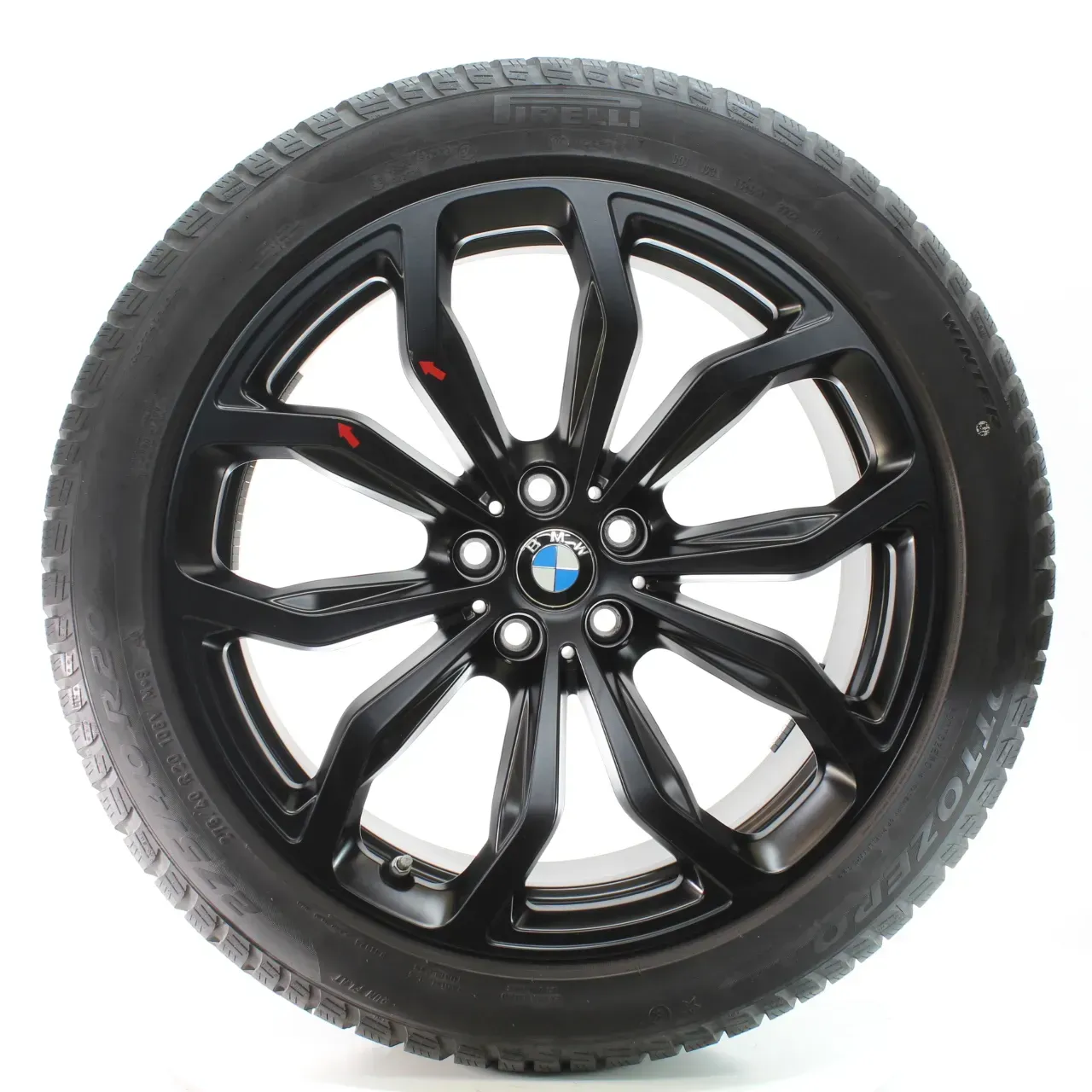 BMW X3 G01 X4 G02 Winterräder Y-Speiche 695 Pirelli 245/45-275/40R20 6881208-9 - Bild 1