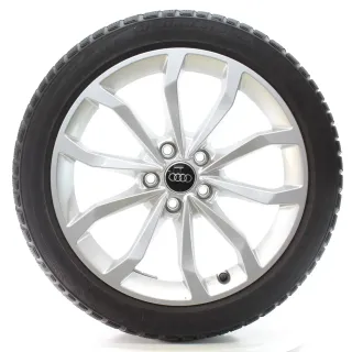 Audi A4 S4 8W Winterräder 10-Speichen Bridgestone 225/45R18 DOT24 8W0601025ED - Bild 4