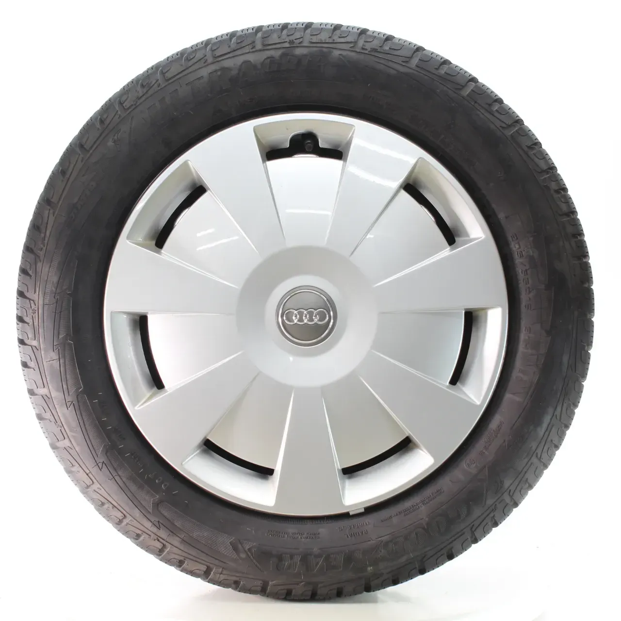 Audi A3 Cabrio Limo 8V Winterräder Stahl Goodyear 205/55R16 DOT24 8V0601027A - Bild 1