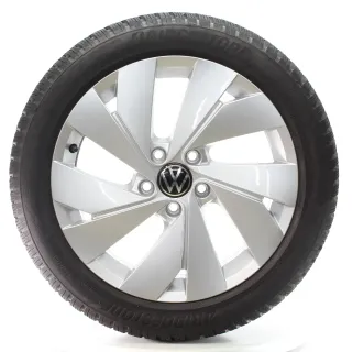 VW Golf VIII CD1 CG5 Winterräder Belmont Bridgestone 205/50R17 DOT25 5H0601025B - Bild 1