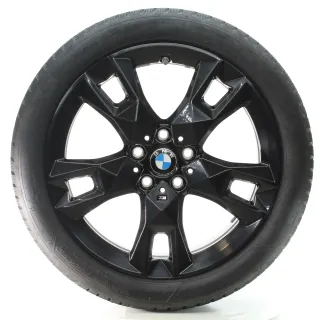 BMW 1er F70 Winterräder M Sternspeiche 968 Goodyear 195/50R18 DOT25 5A45271 - Bild 1