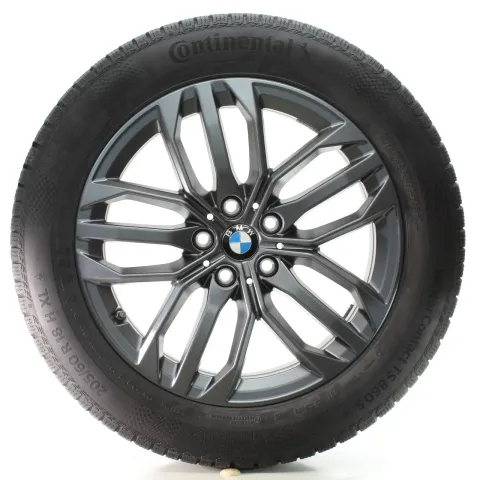 Background image for BMW X1 U11 X2 U10 Winterräder Doppelspeiche 879 Conti205/60R18 DOT25 6898046