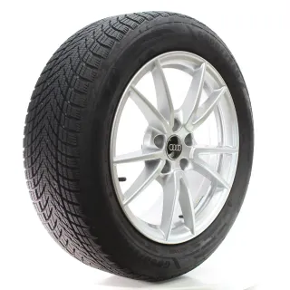 Audi A5 FU B10 Winterräder 5-Doppelspeichen Goodyear 215/55R17 DOT24 8B3601025A - Bild 6