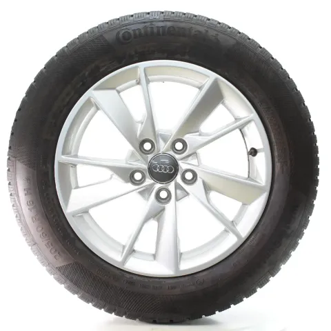 Background image for Audi A4 8W Winterräder 5-Arm-Facetten Conti 205/60R16 92H DOT24 8W0601025B
