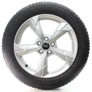 Audi A6 4K C8 Avant Allwetterräder 5-Arm Michelin 225/55R18 DOT23 4K0601025D - Bild 1