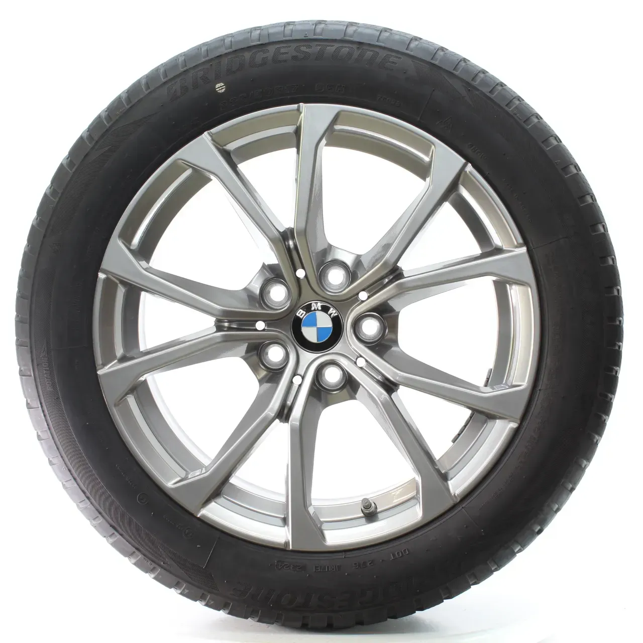 BMW 3er G20 G21 Winterräder V-Speiche 776 Bridgestone 225/50R17 DOT24 6883518 - Bild 1