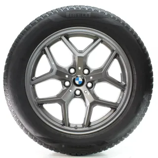 BMW 5er G60 G61 Winterräder Y-Speiche 932 Pirelli 225/55R18 102H DOT24 5A324D5 - Bild 1