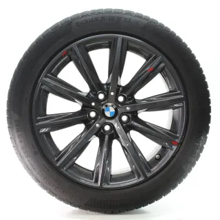 BMW 5er G30 G31 Winterräder V-Speiche 684 Continental 245/45R18 100V 6874441 - Bild 3