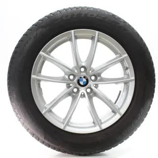 BMW X3 G01 X4 G02 Winterräder V-Speiche 618 Pirelli 225/60R18 104H 6880047 - Bild 2