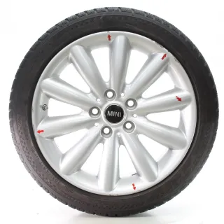 MINI Cooper F55 F56 F57 Winterräder Cosmos Spoke 499 Dunlop 205/45R17 6855108 - Bild 3