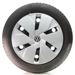 VW ID.3 E11 Winterräder Stahl Goodyear 215/55R18 95T DOT23 1EA601027 - Bild 1