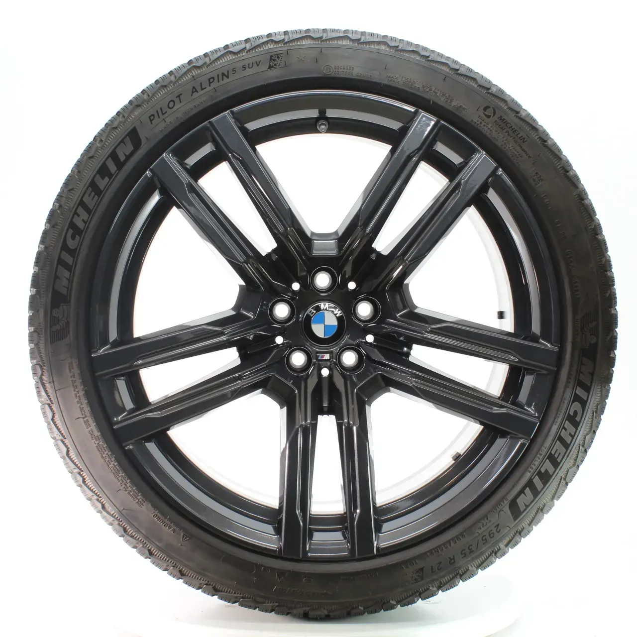 BMW X5M F95 X6M F96 Winterräder M Doppelspeiche 808 Michelin 295/35R21 8090794-5 - Bild 1