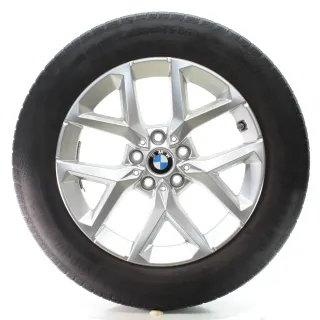 BMW X1 U11 X2 U10 Winterräder Y-Speiche 896 Continental 205/65R17 DOT23 6898299 - Bild 2