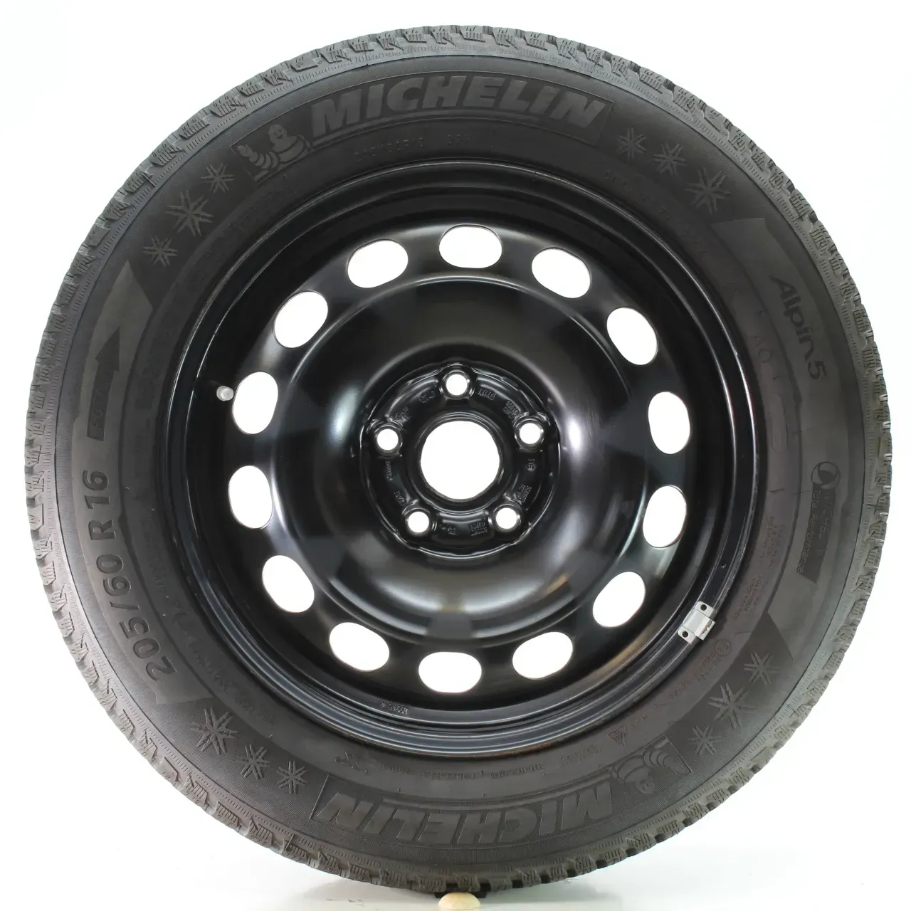 Audi Q2 GAB VW T-ROC A11 Winterräder Stahl Michelin 205/60R16 DOT24 5Q0601027CJ - Bild 1