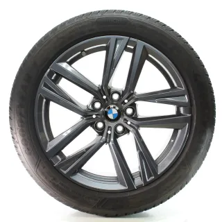 BMW 4er GC i4 G26 Winterräder Doppelspeiche 853 Goodyear 245/45R18 DOT23 6896768 - Bild 2