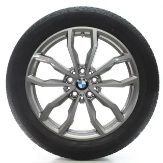 BMW X1 F48 X2 F39 Winterräder Y-Speiche 711 M Continental 205/55R18 96H 6877550 - Bild 1