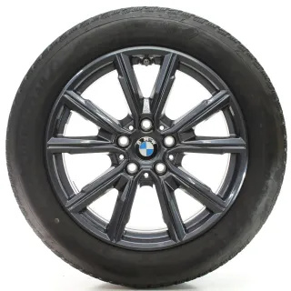 BMW 1er F70 2er F74 Winterräder V-Speiche 967 Goodyear 205/55R17 DOT24 5A45270 - Bild 2