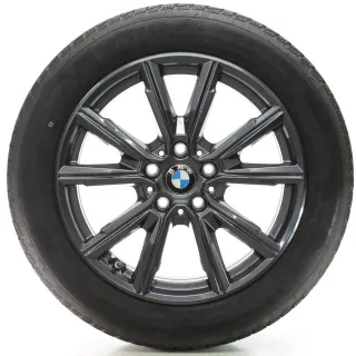 BMW 1er F70 2er F74 Winterräder V-Speiche 967 Goodyear 205/55R17 DOT24 5A45270 - Bild 1