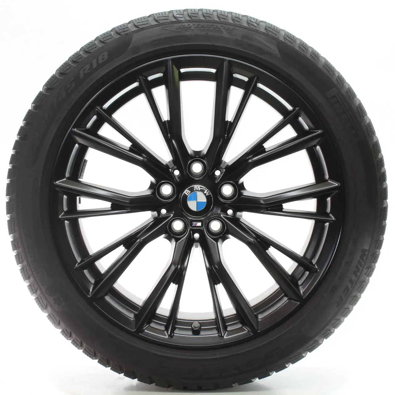 BMW 3er G20 G21 Winterräder Doppelspeiche 796 M Pirelli 225/45R18 95H 6885305 - Bild 1