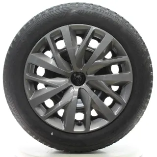 Peugeot 308 III SW Winterräder Stahl Hankook 205/55R16 91H DOT24 9835223080 - Bild 1